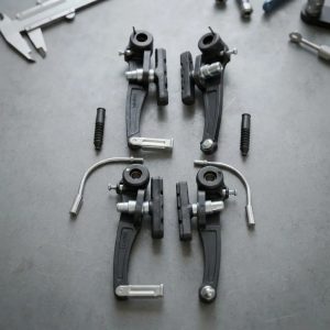 Set Frenos V-brake Mtb Delantero Y Trasero Negros