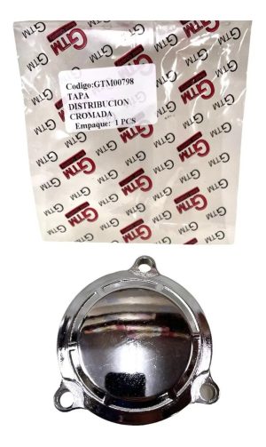 Tapa Motor De Arranque P/moto Gs/gts/cg Cromada. Gtm00798
