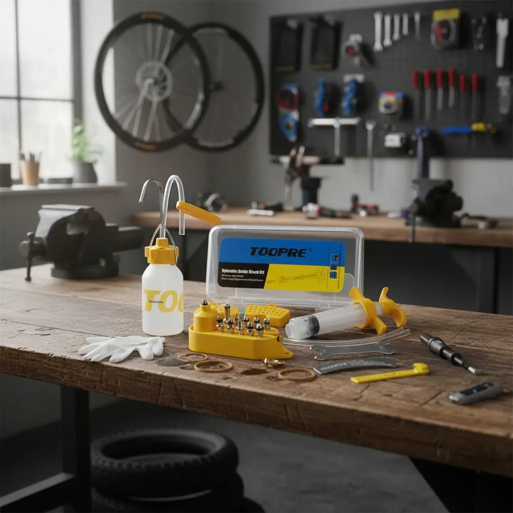Kit Para Purgado Frenos Disco Hidráulico Bici Toopre. Purkit