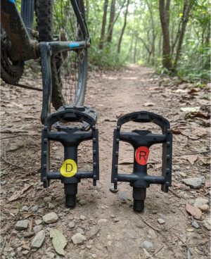 Pedales Plasticos Bici Eje 9/16 Pulgadas S/bol S/rul C/refl