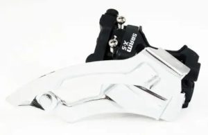 Descarrilador Frontal Sram X5 Low Clamp 31.8-34.9, Dual Pull