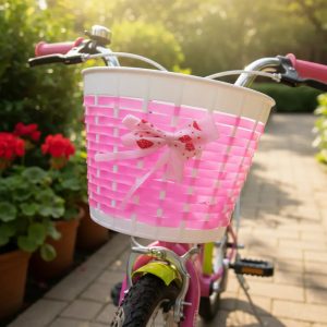 Canasto Plástico Para Bicicleta Rodado 12-16 Genérico