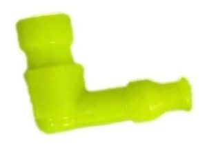 Capuchón De Bujía Moto Goma Amarillo Fluo Gtm00734