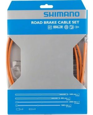 Set Cables De Freno C/forro Shimano, Japon. P/bici De Ruta