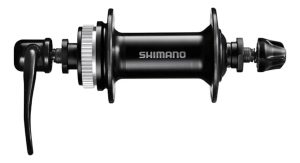 Maza Delantera Shimano Qc300 32 Ag. Center Lock Negro