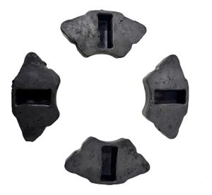 Jgo Gomas Porta Platos Moto Kh100/ar80/kc90/gto110. Gtmkh100