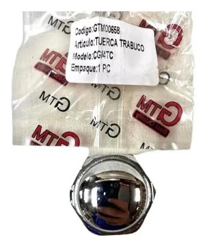 Tuerca Trabuco Cromada P/moto Cg/4tc/x3m Gtm00658