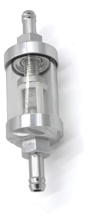 Filtro Nafta De Vidrio Universal Desarmable. Para Moto