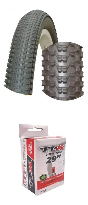 Cubierta 29 X 2.10 + Cámara 29 De Bicicleta V/fina O Gruesa