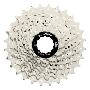 Piñón Casette Sunrace Csrs1 10v 11-28t Acero Bicicleta Ruta Plateado 28
