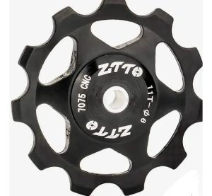 Rueda De Cambio Ztto 11 Dts. C/rul. Cerámico Negra B11dts