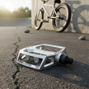 Pedal Bmx Aluminio,s/reflector C/bolillas Eje 1/2 330 P/bici