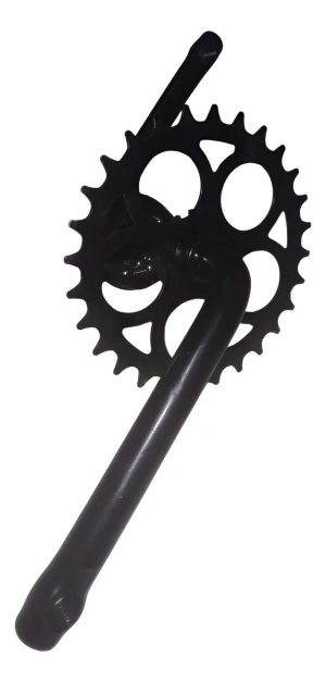 Engranaje Fauber Completo 43 Mm X 130 Largo 28 Dts. Bici
