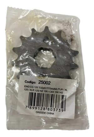 Piñon Riffel 14 Dientes Para Moto Estria Cg. 25002