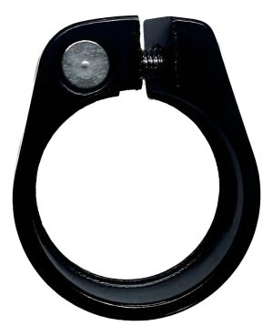 Cierre De Asiento 34,9 Mm C/tornillo P/bici .negro.bcla349