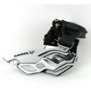 Descarrilador Frontal Sram X7, 2x10 Vel, Dualpull. P/ Bici
