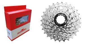Cassette Sunrace R86 P/ Bici 8 Vel. 11-23 Dts. Plata