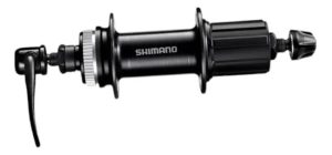 Maza Trasera Shimano Qc300 32 Ag. Center Lock Negro