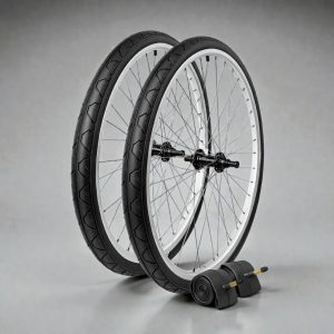 Combo 2 Cubiertas Dsh 26x1.95 Mtb Lisa + 2 Camaras V. Gruesa